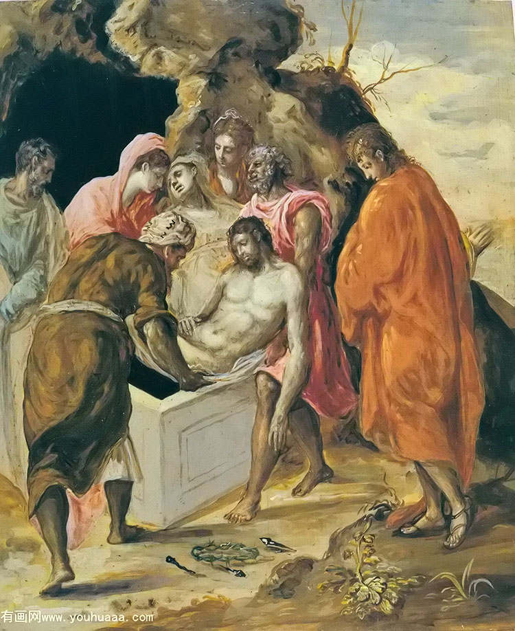  - the entombment of christ