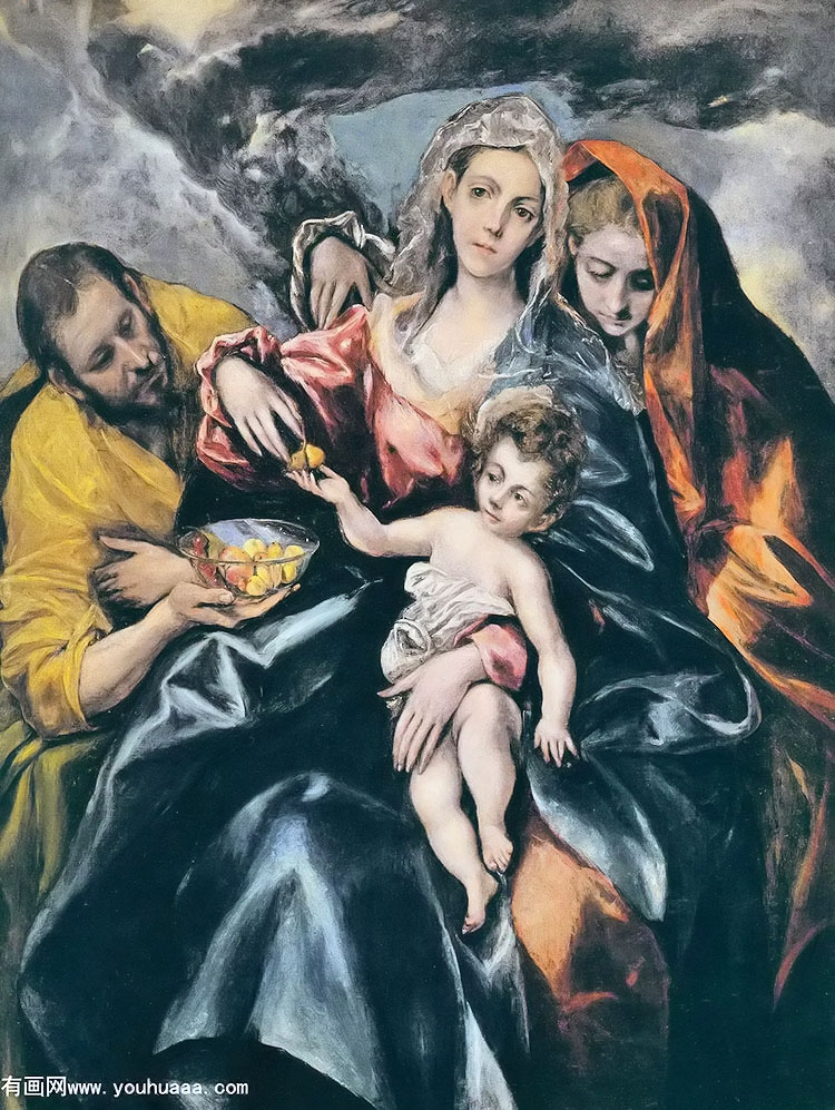 ʥͥĨ - the holy family with saint mary magdalen