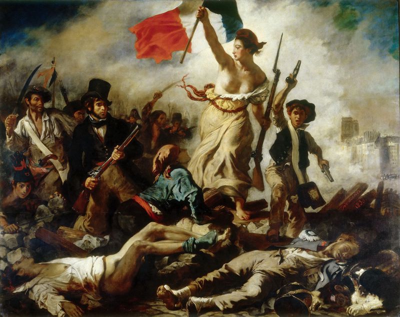 1830728գ - liberty leading the people (28th july 1830)