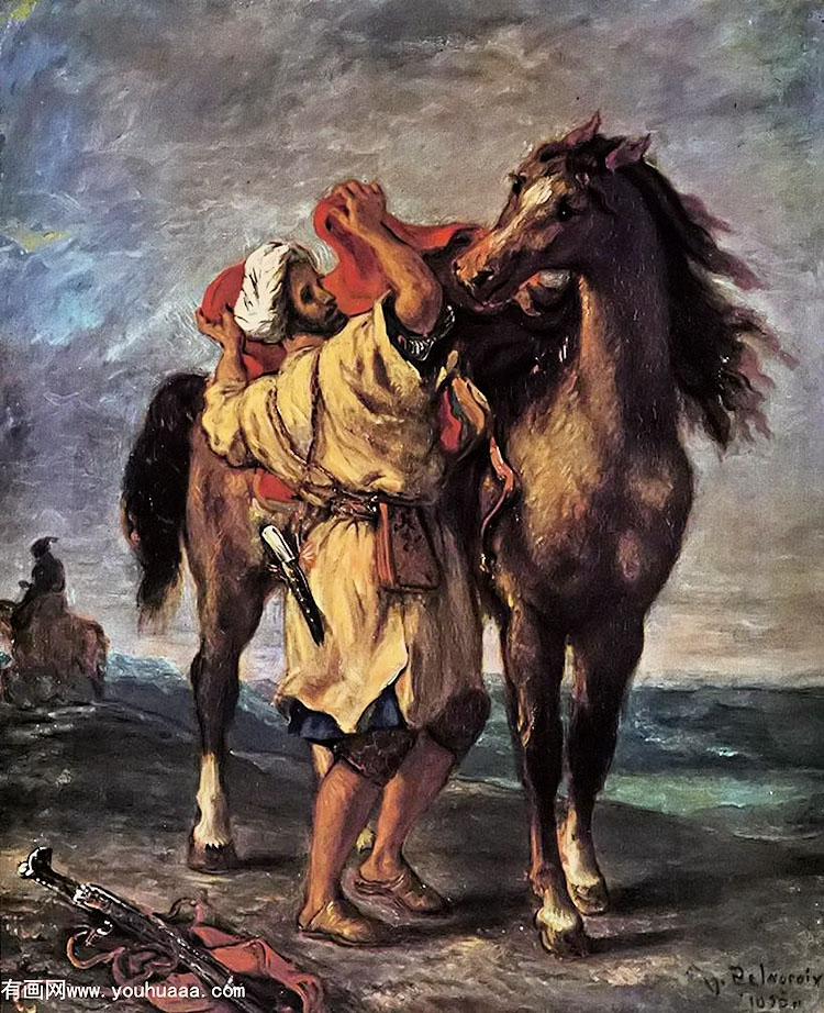 marocan and his horse