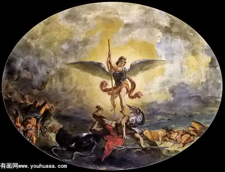 st michael defeats the devil