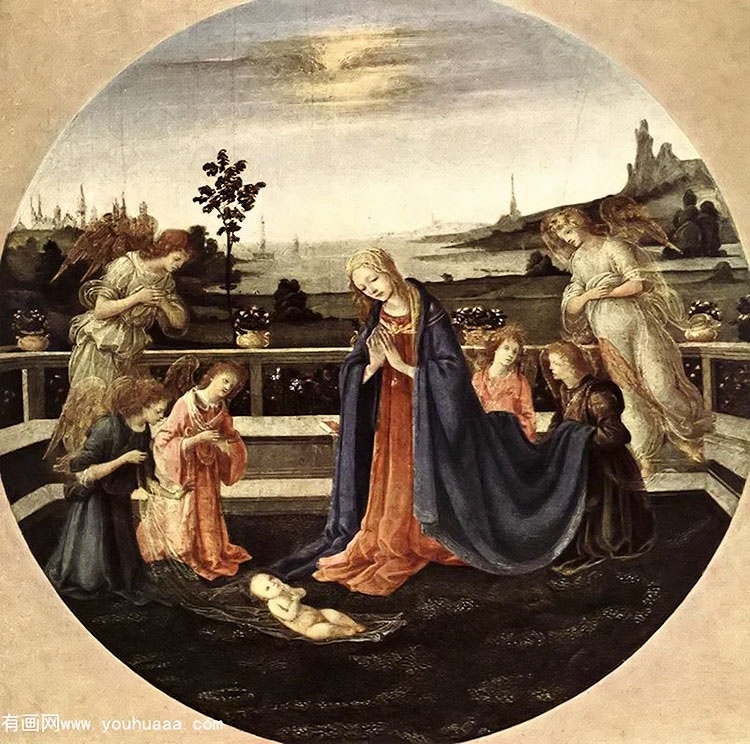 adoration of the child large