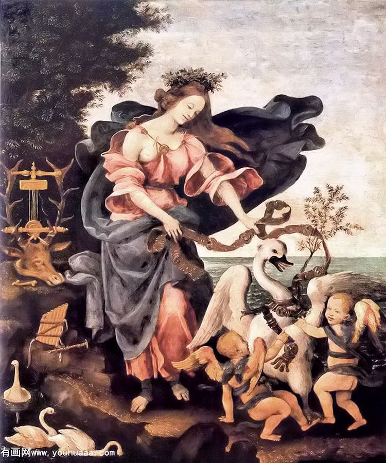 allegory of music or erato