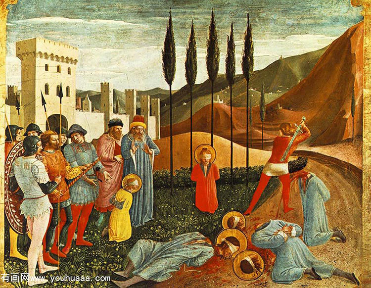 ʥ˾˹ʥװŬ˹ѳ - beheading of saint cosmas and saint damian