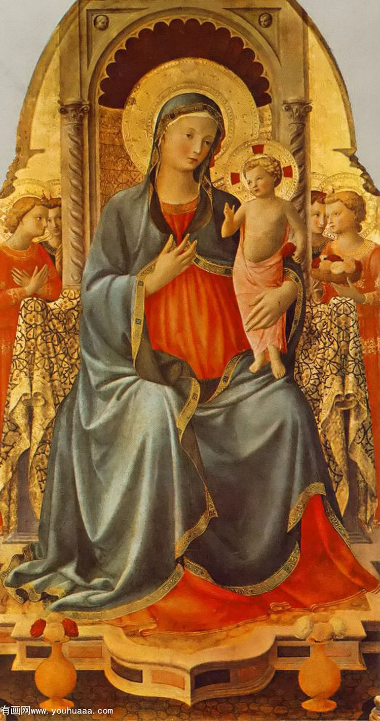 ʥĸʥӤʹ - madonna with the child and angels