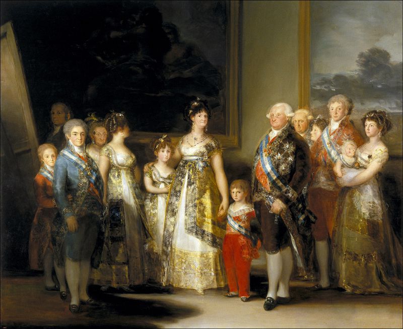 һ - charles iv and his family