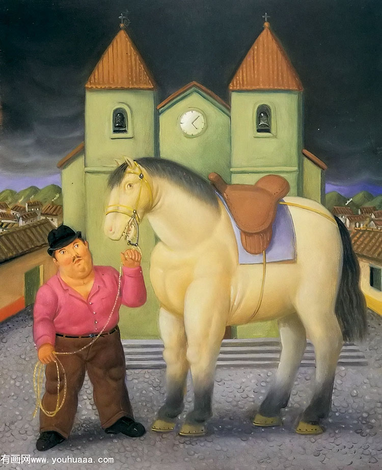  - man and horse