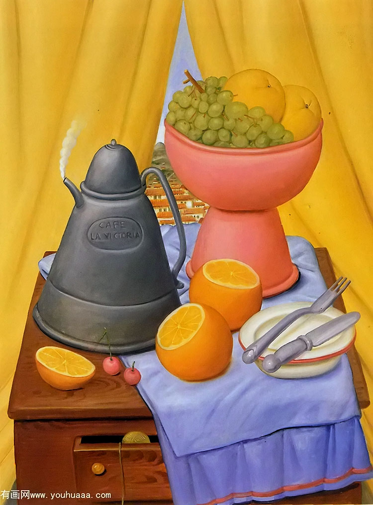 뿧Ⱥ - still life with coffee pot