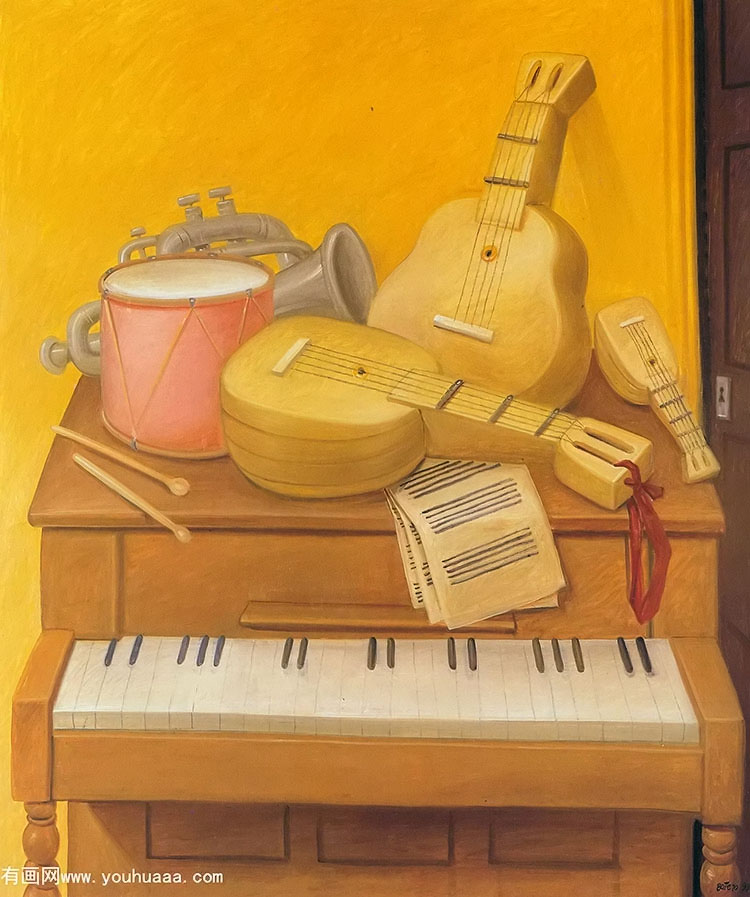  - still life with musical instruments