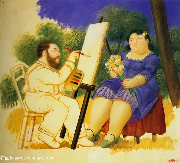 ģ - the painter and his model