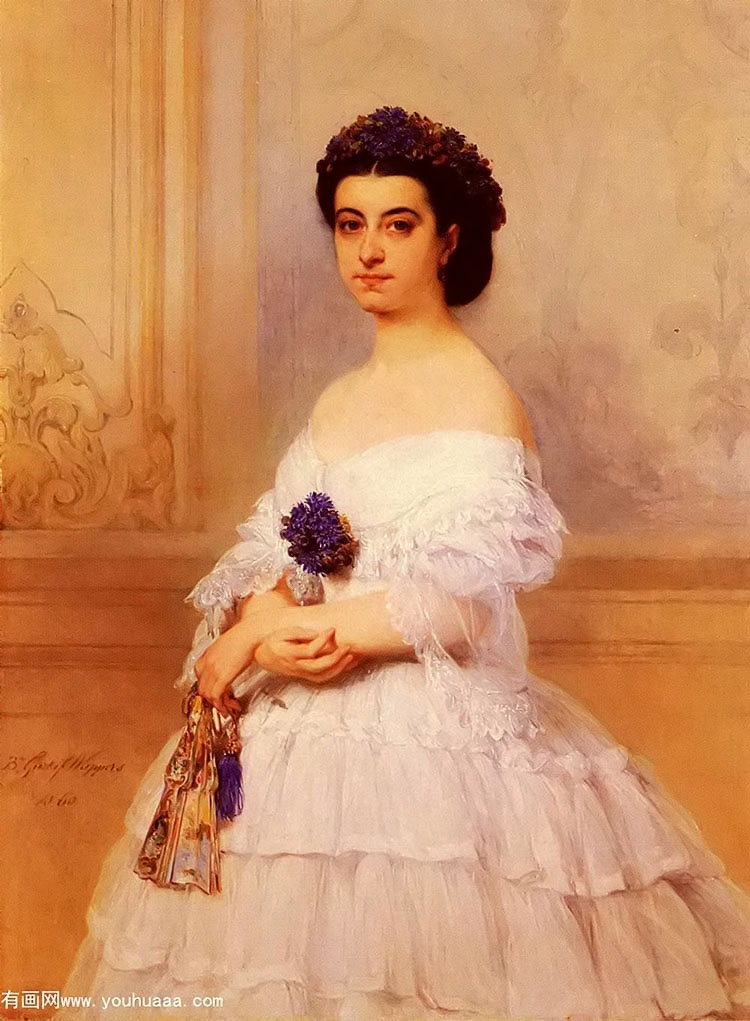 ¬Ŀغ˵Ļ - portrait de la marquise de louvencourt nee montaud