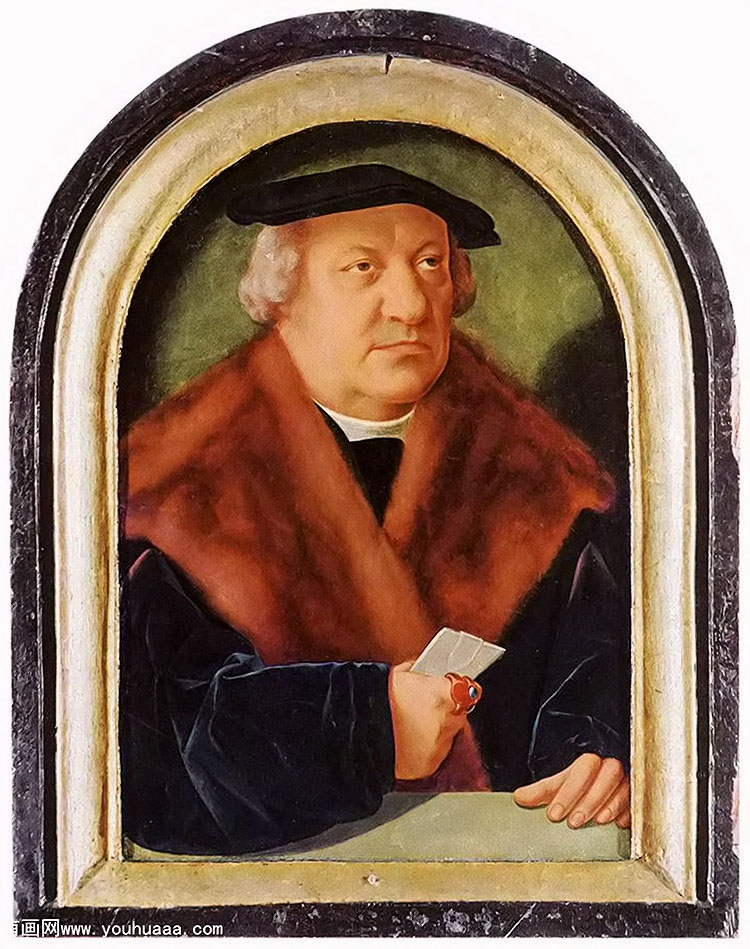 ѧ³˹롤Ƥ˹Ф - portrait of scholar petrus von clapis