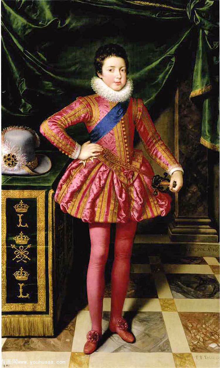 louis xiii as a child