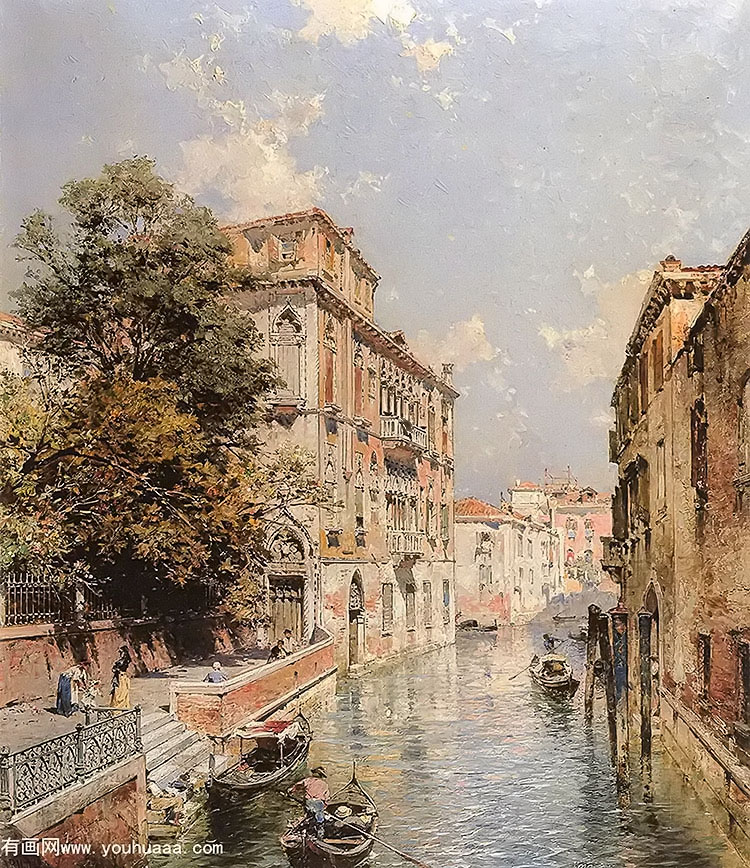 a view in venice, rio s. marina