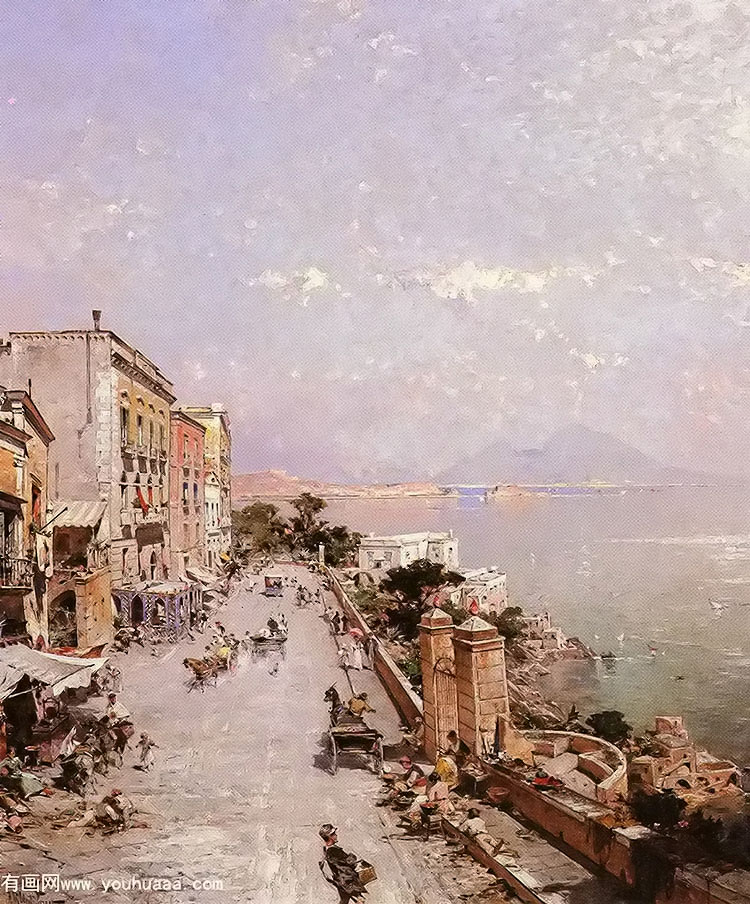 a view of posilippo, naples