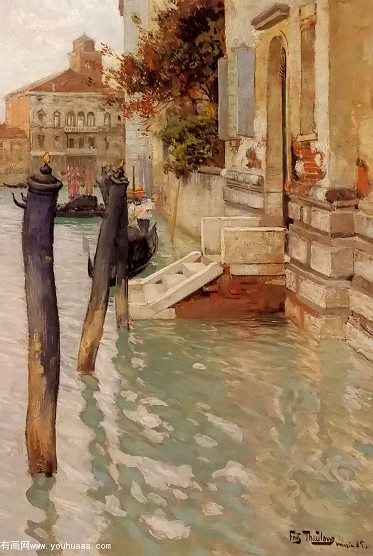 on the grand canal, venice