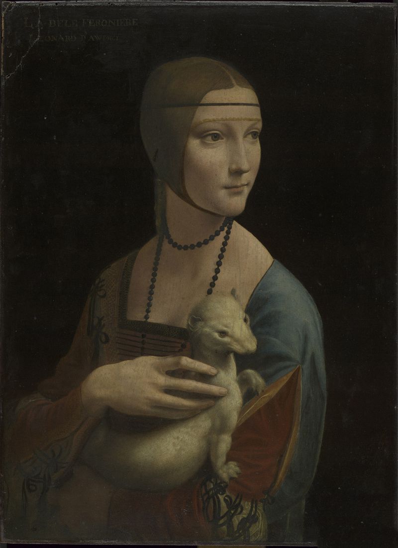 Ů - Lady with an Ermine