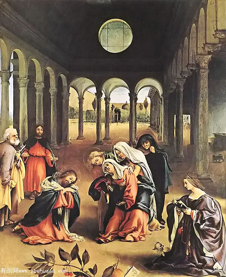 ĸ - christ taking leave of his mother