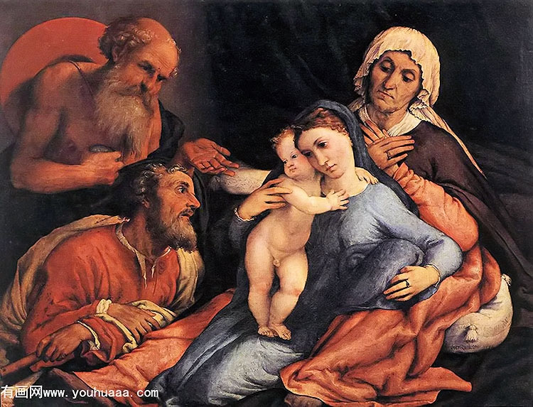 ʥĸʥͽ - madonna and child with saints