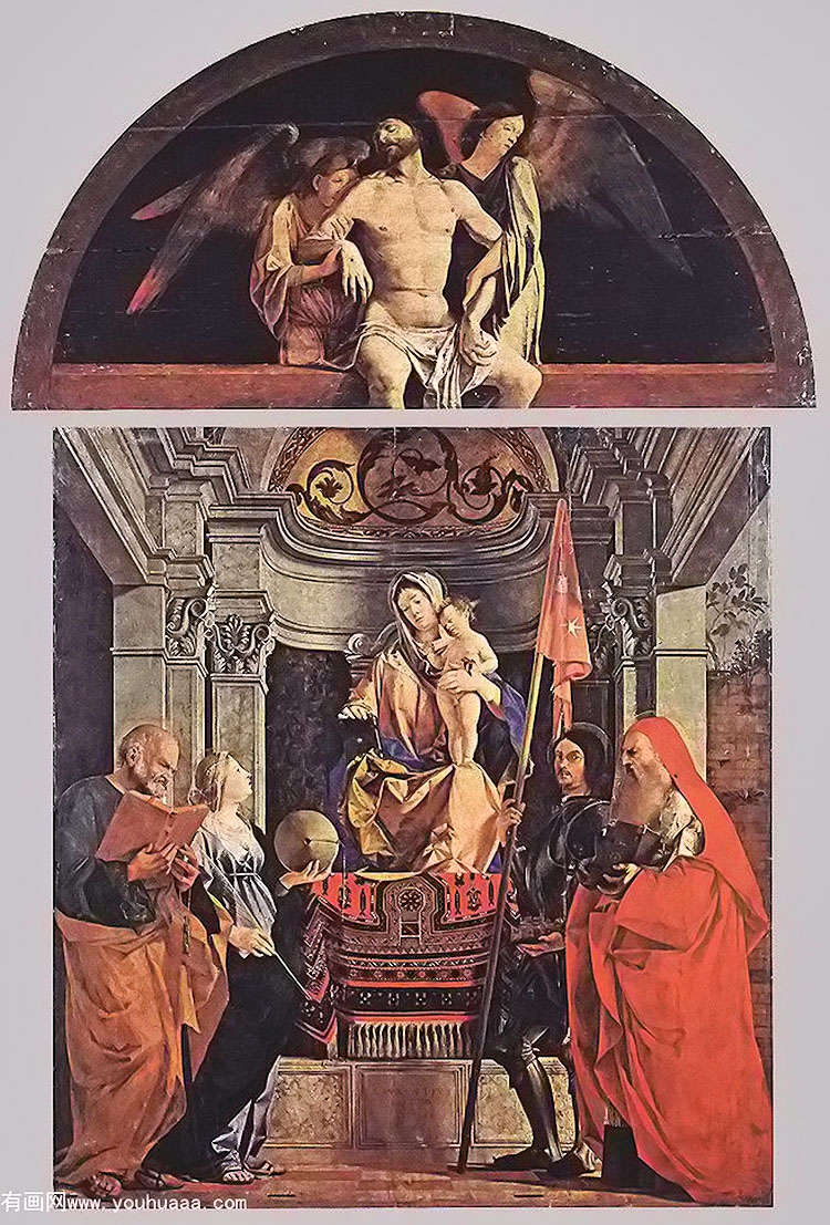 ʥĸʥ˵ã˹͡ﱴͽķ - madonna and child with sts peter, christine, liberale, and jerome