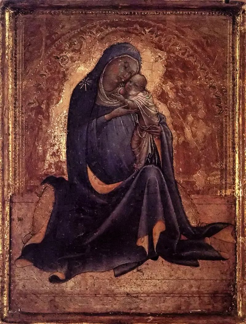 ǫʥĸ˫ۻ - diptych madonna of humility