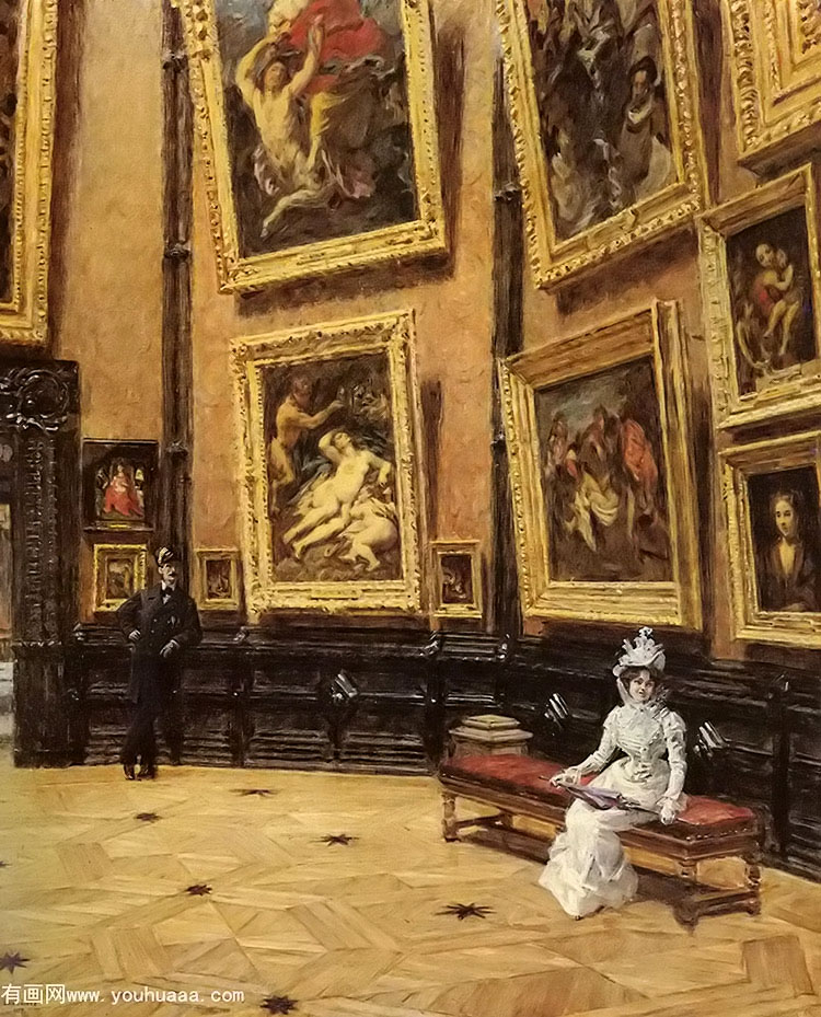 in the louvre