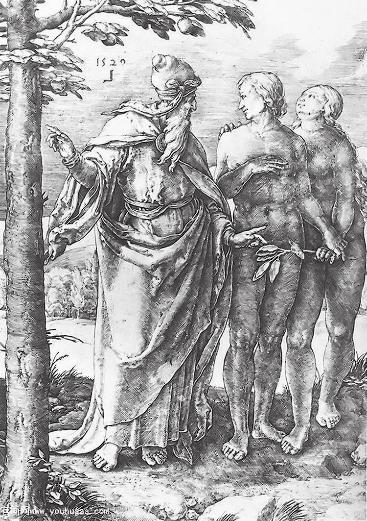 adam and eve (expulsion from the paradise)