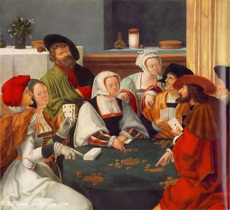 card players