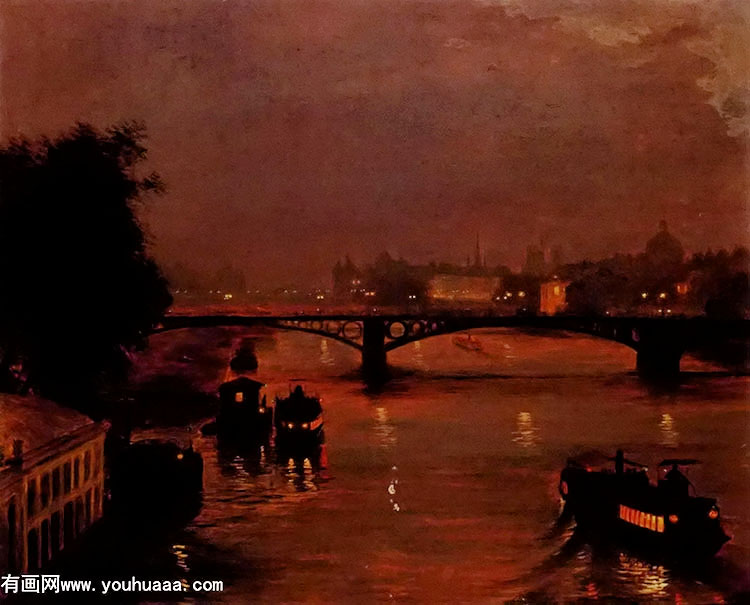 a night on the seine