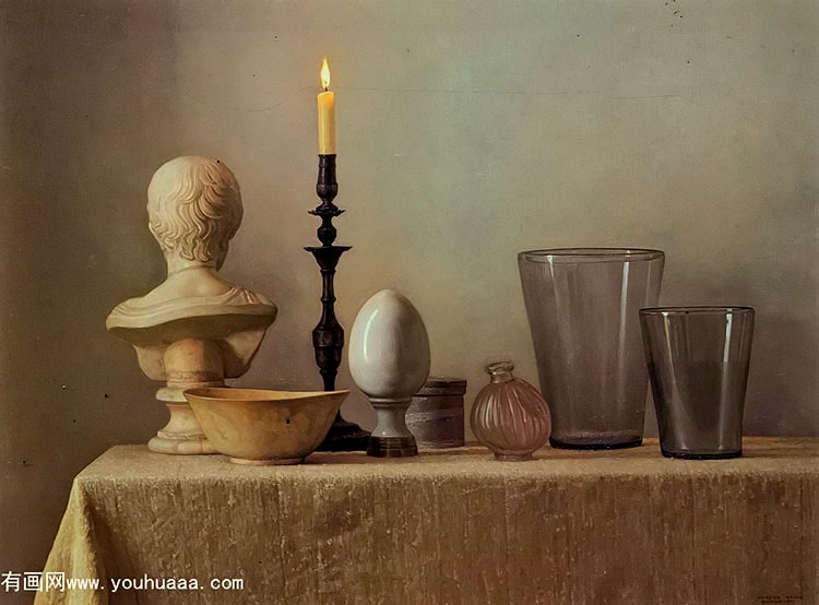  - still life with candle