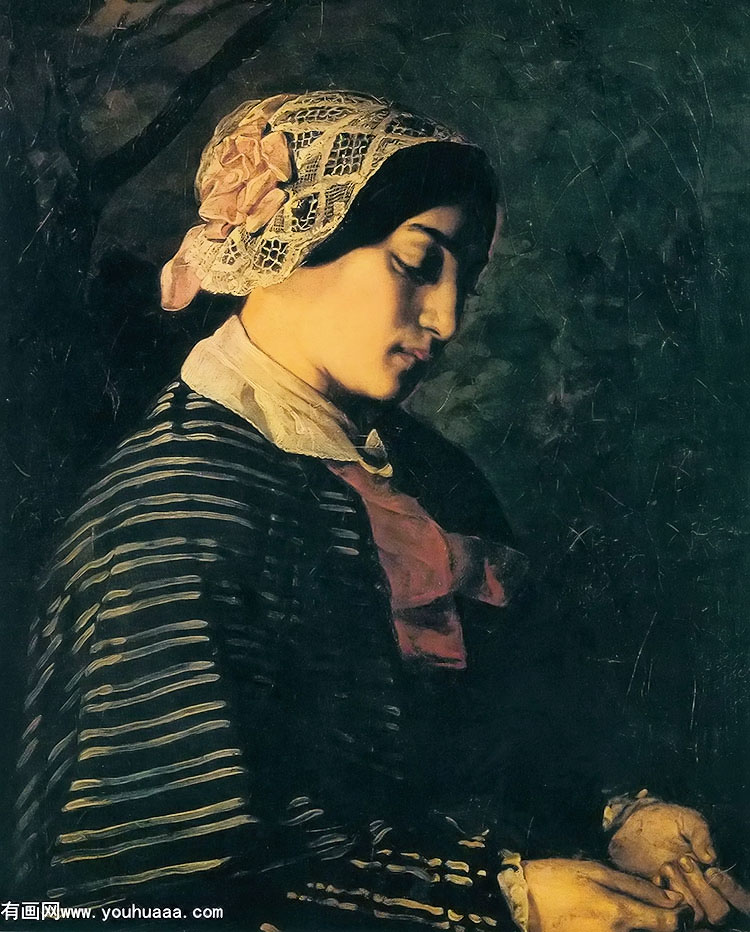 Ӱ¶Ů - portrait of a young girl from ornans