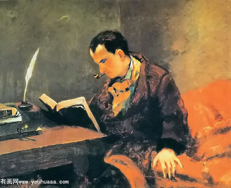 Ļ - portrait of baudelaire