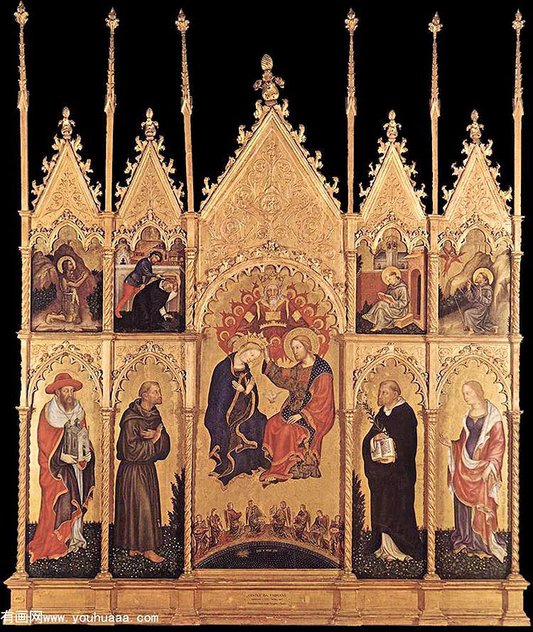 ʥĸʥͽ - coronation of the virgin and saints