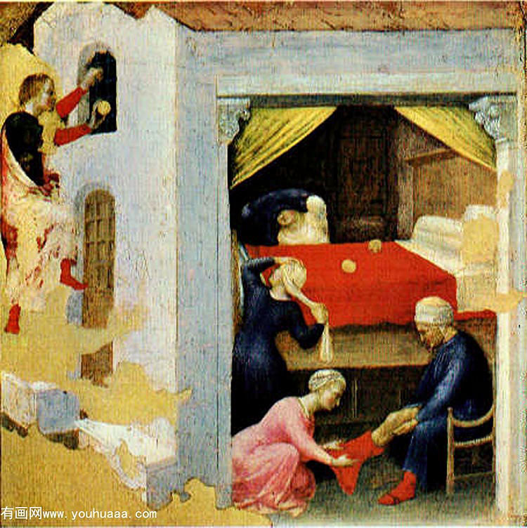 quaratesi altarpiece st. nicholas and three poor maidens