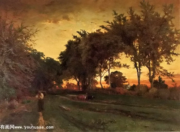 evening landscape