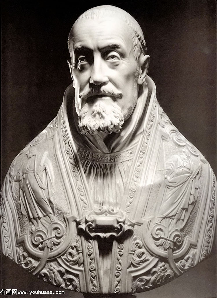 ̻ʸ׸ʮ壬 - bust of pope gregory xv