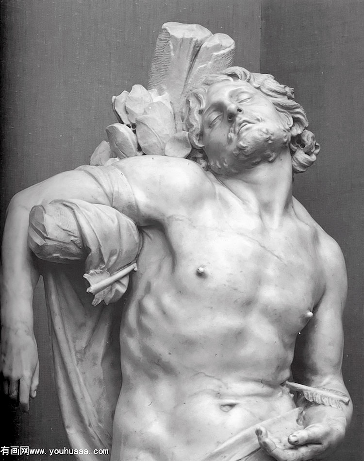 saint sebastian [detail]