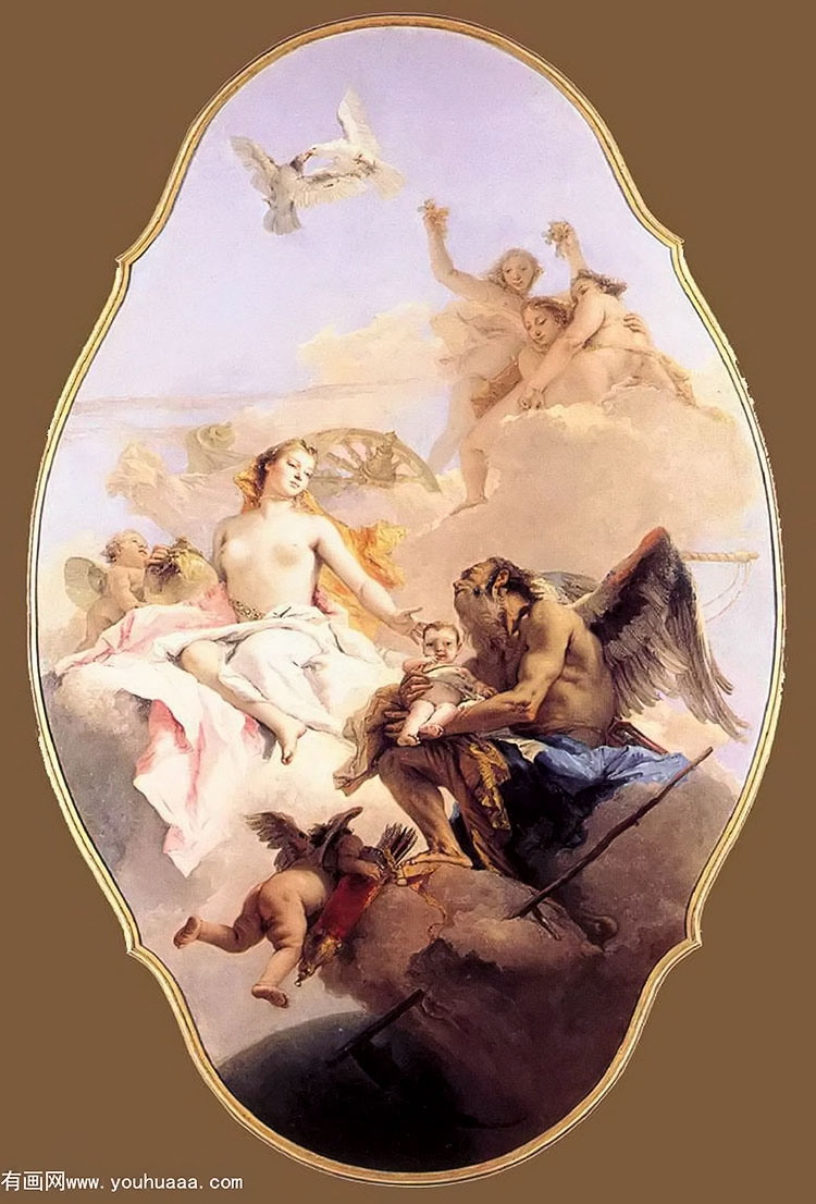 an allegory with venus and time