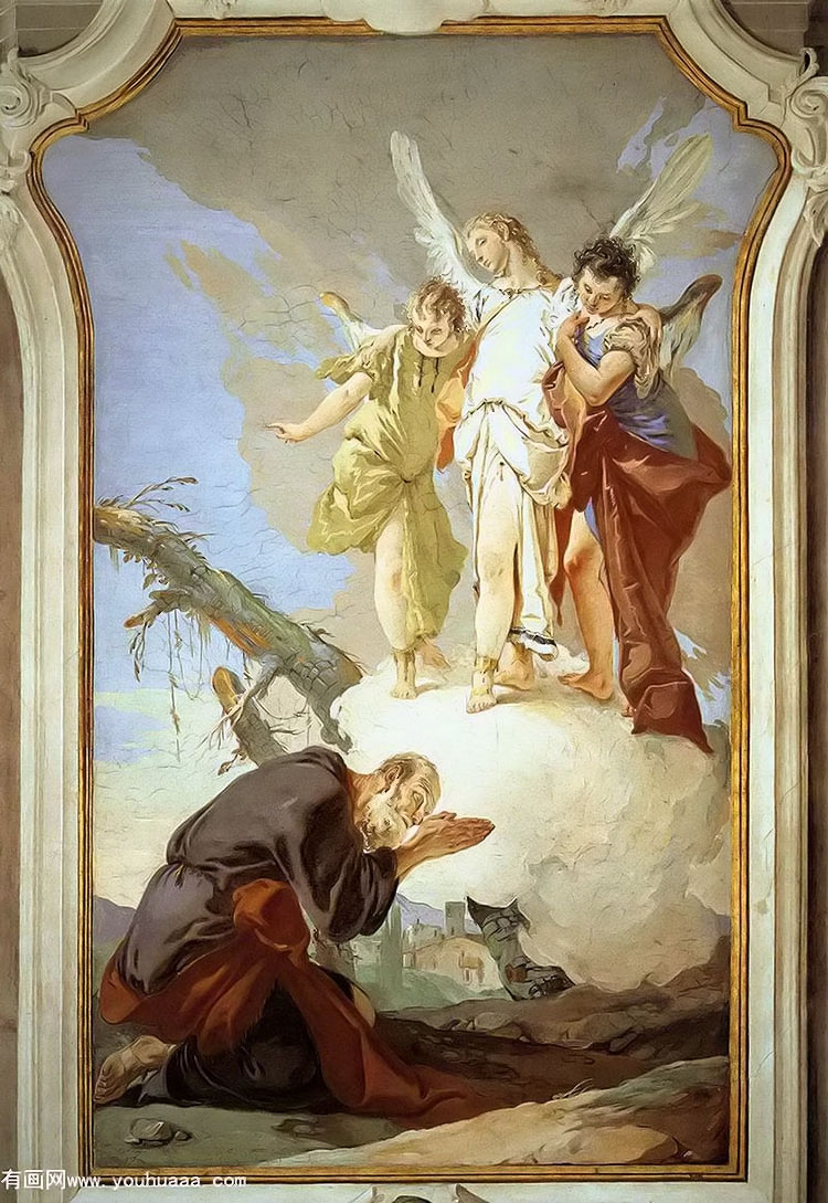 the three angels appearing to abraham