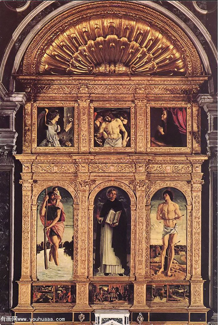 polyptych of s. vincenzo ferreri