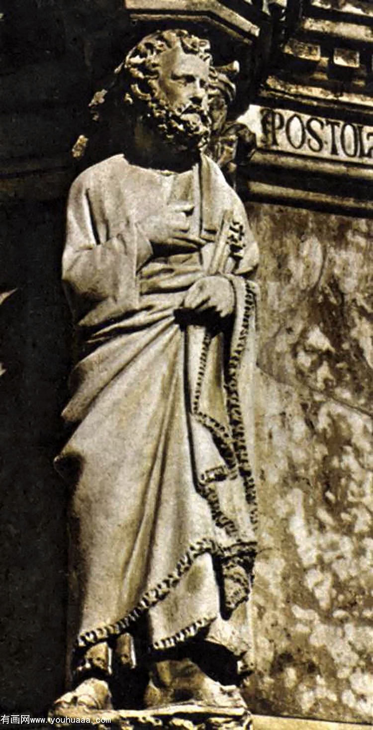 a prophet from the fonte maggiore