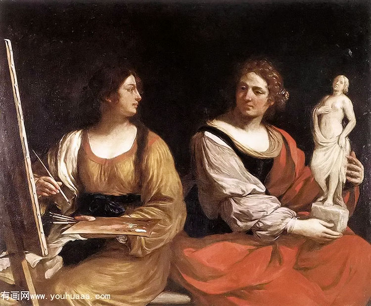 allegory of painting and sculpture