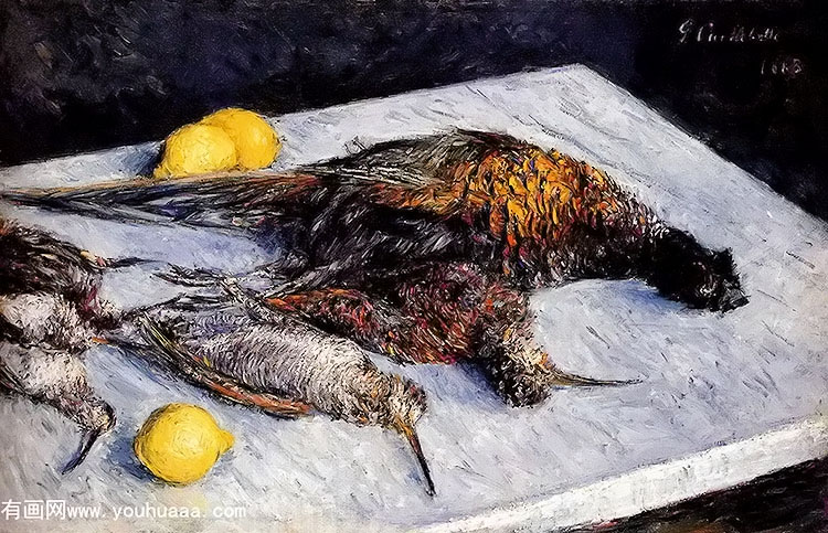 game birds and lemons