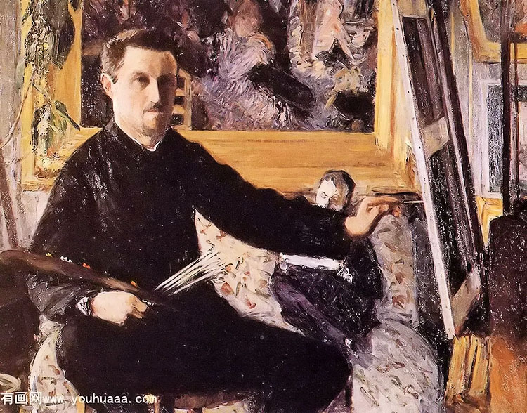 ǰԻ - self portrait with easel