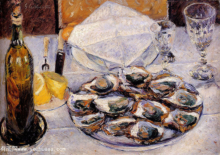 :ĵ - still life oysters