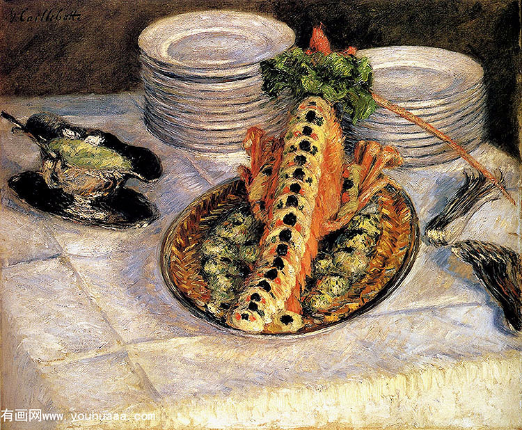 :СϺ - still life with crayfish