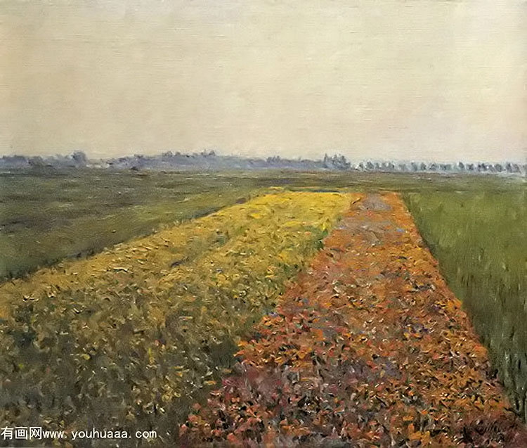 the yellow fields at gennevilliers