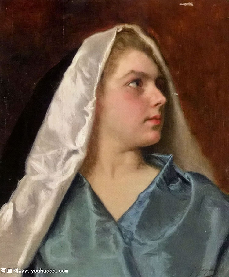 jeunne fille au voile