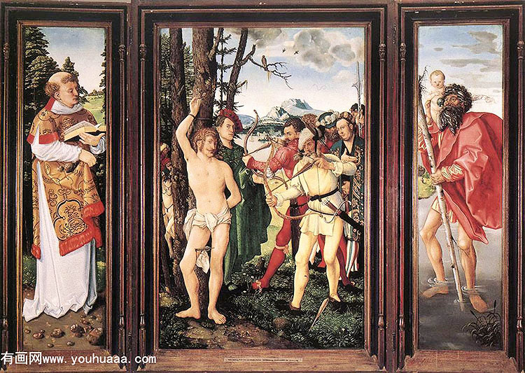 st sebastian altarpiece