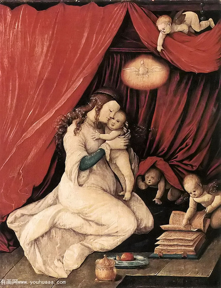 ʥĸ - virgin and child in a room